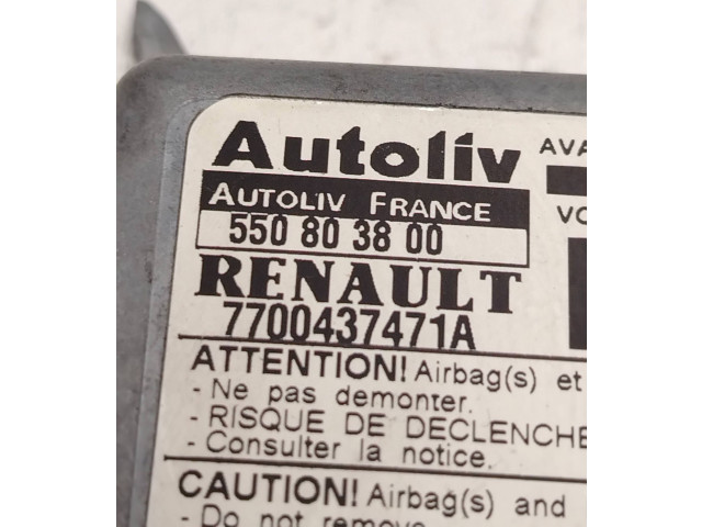 Блок подушек безопасности 7700437471A, 550803800   Renault Scenic I