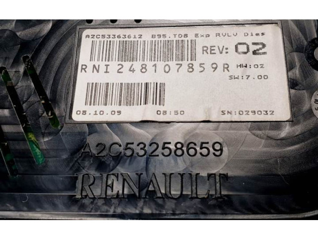 Přístrojová deska  Renault Megane III 2008 248107859R  
