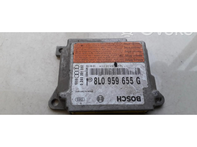 Блок подушек безопасности 8L0959655G, 0285001352   Audi A3 S3 8L