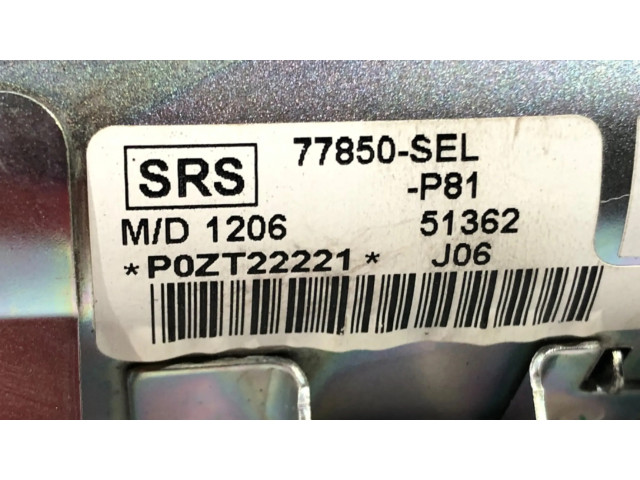 Подушка безопасности пассажира 77850-SEL-P81   Honda City