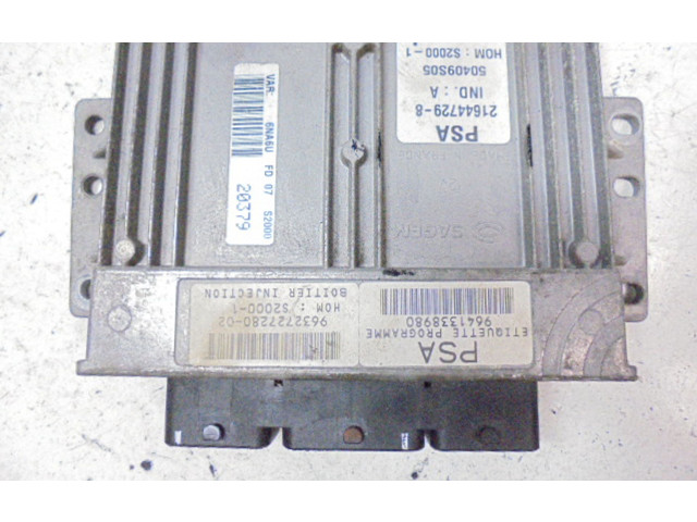 Řídící jednotka 9632727280, 9632727280   Citroen Xsara Picasso 2001