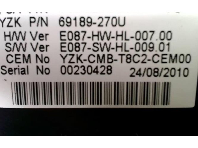 Přístrojová deska  Peugeot 5008 2010 9805170680, 9805170680  
