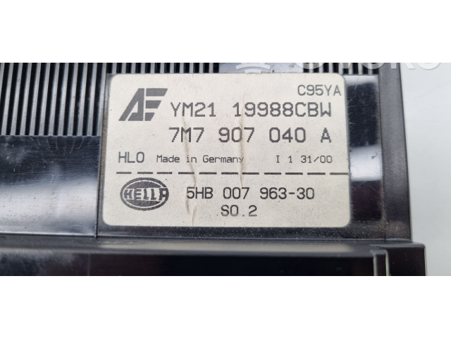 Блок управления климат-контролем 7M7907040A   Seat Alhambra (Mk1)