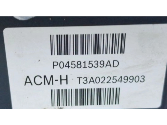Jednotka ABS P04581539AD, 0265240010   Fiat 500E 2015