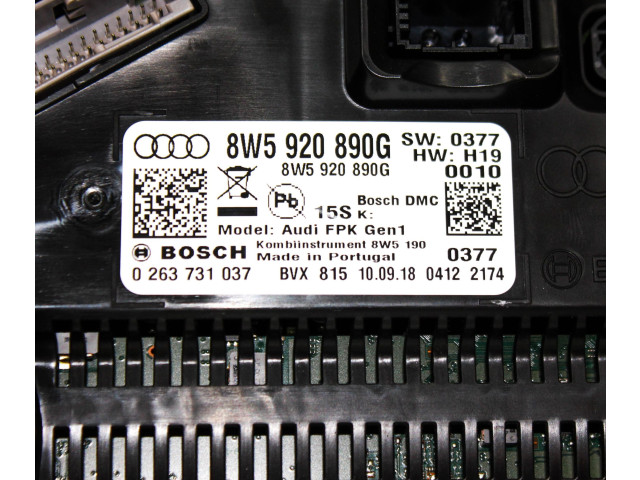 Панель приборов 8W5920890G   Audi A4 S4 B9 8W       