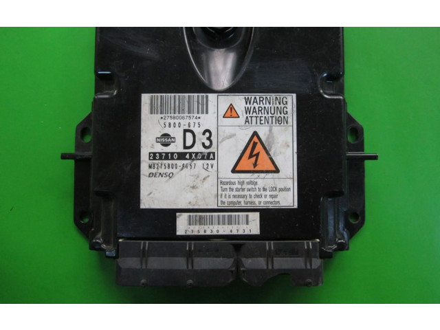 Řídící jednotka 237104X07A, MB275800-6757   Nissan Navara D40 2009