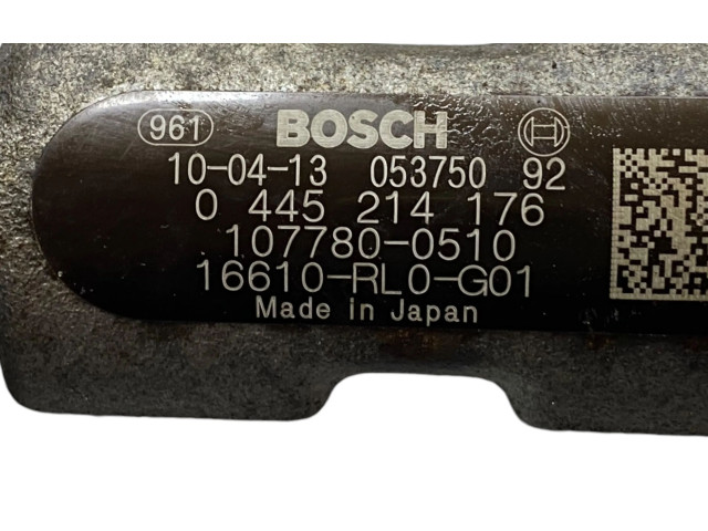 Vstřikovací lišta 16610RL0G01, 0445214176   Honda Accord    N22B1 