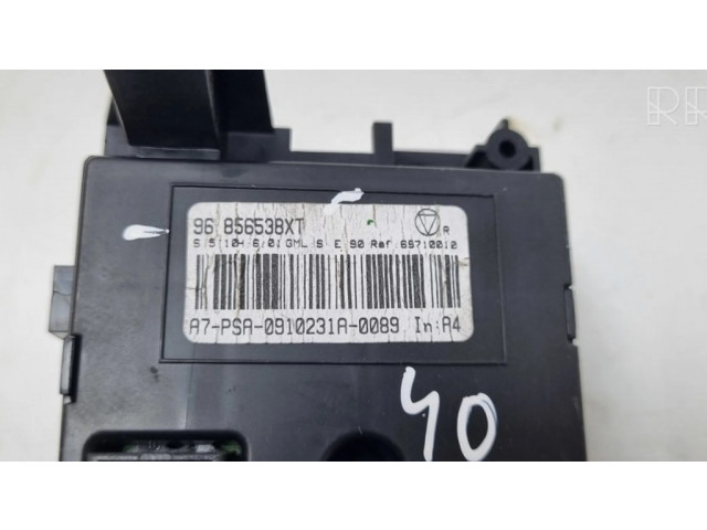 Блок управления климат-контролем 96856538XT   Peugeot 207