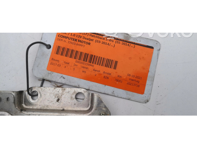 Řídící jednotka 33920-84MF-, 33920-84MF MA112800-3063   Suzuki Celerio 2014