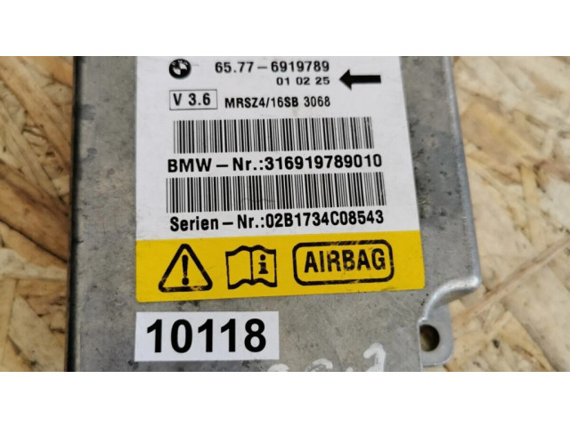 Блок подушек безопасности 65776919789   BMW 5 E39
