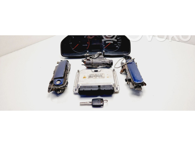 Pojistková skříňka Комплект зажигания 038906019AN, 0281010094   Audi A4 S4 B5 8D 1998