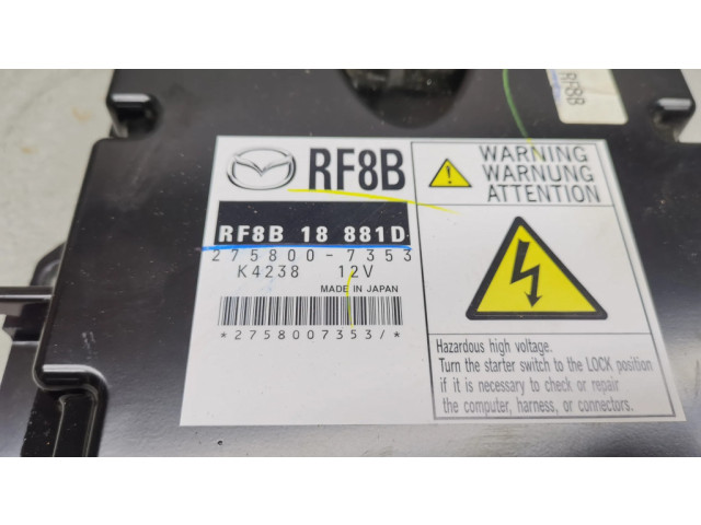 Řídící jednotka RF8B18881D, 2758007353   Mazda 3 I 2004