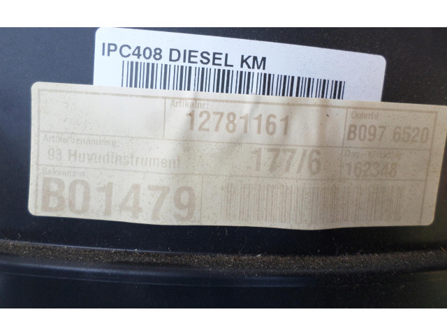 Панель приборов 12781161   Saab 9-3 Ver2       