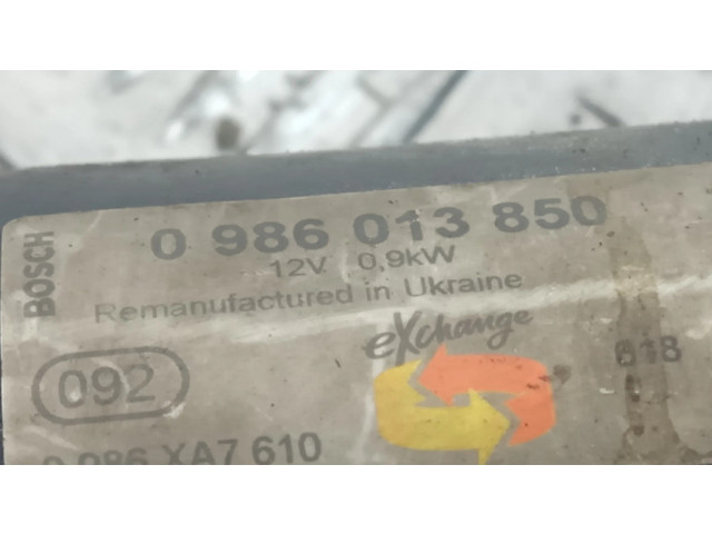 Стартер  0986013850   Citroen C2