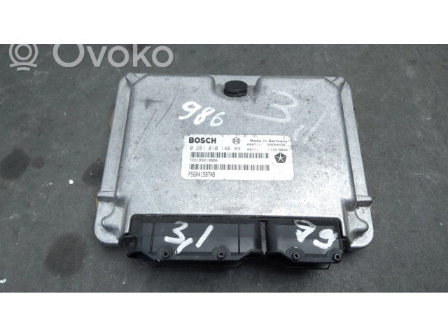 Řídící jednotka 0281010140, P56041587AB   Chrysler Voyager 2002
