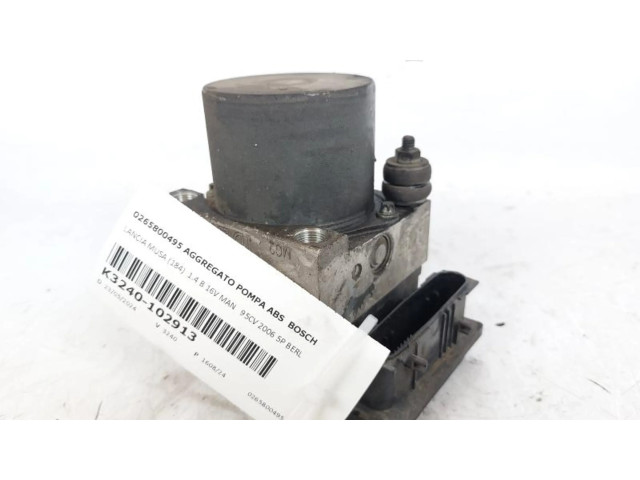 Jednotka ABS 0265800495   Lancia Musa 2004