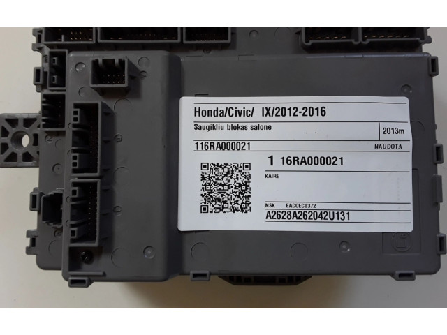   Pojistková skříňka 116RA000021   Honda Civic IX 2013