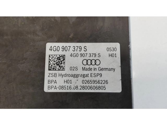 Блок АБС 4G0907379S, 0265956226   Audi  A6 S6 C7 4G  2011-2018 года