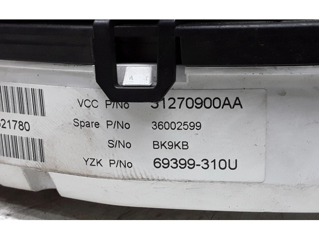Přístrojová deska  Volvo XC60 2011 31270900, 31270900AA  