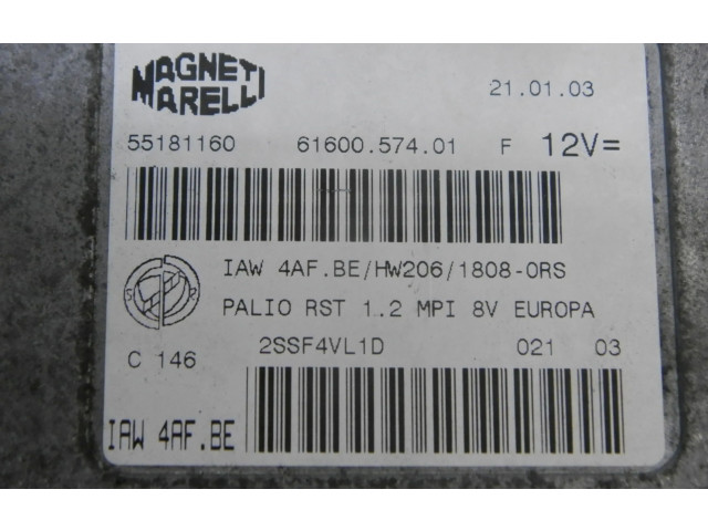 Řídící jednotka IAW4AFBE, IAW4AFBE   Fiat Palio 2000