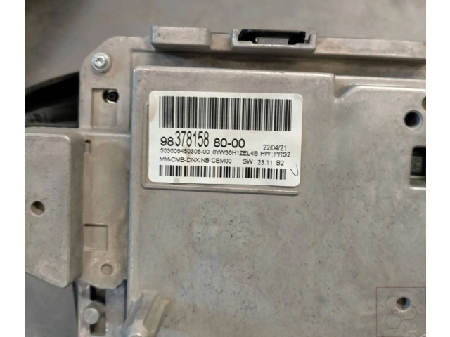 Přístrojová deska  Peugeot 5008 II 2020 9837815880  