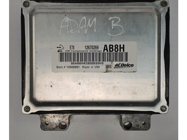 Řídící jednotka 12670269   Opel Adam 2018