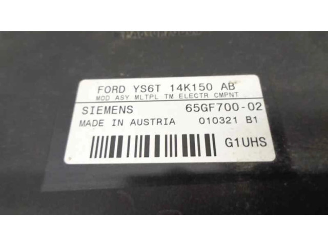 Pojistková skříňka Řídící jednotka BSM YS6T14K150AB, 65GF70002   Ford Fiesta 2001