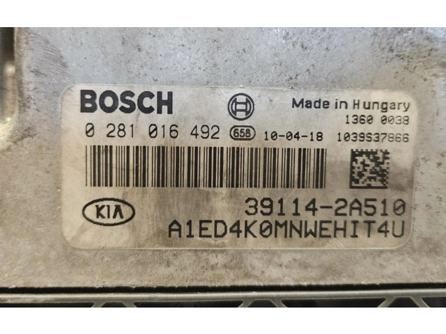 Řídící jednotka 391142A510, 391142A510   KIA Ceed 2010