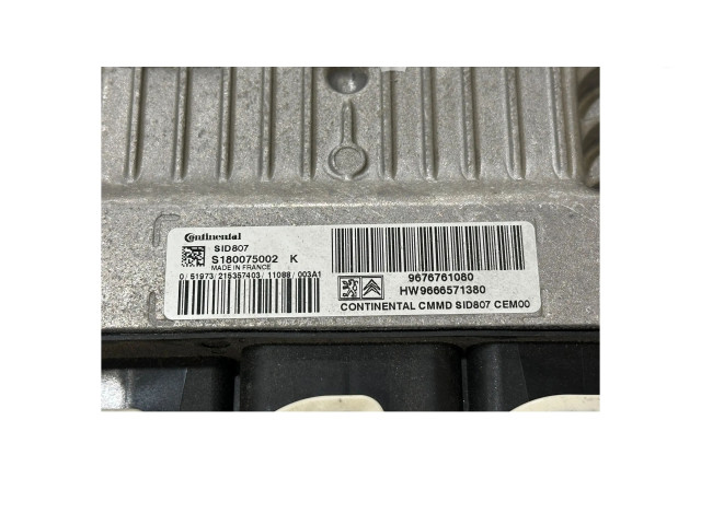 Řídící jednotka 9676761080, S180075002   Peugeot 3008 I 2010