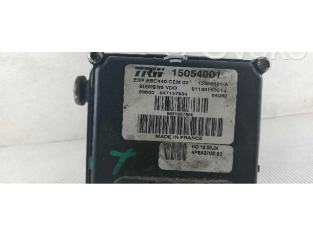 Jednotka ABS 15054001   Peugeot 207 CC 