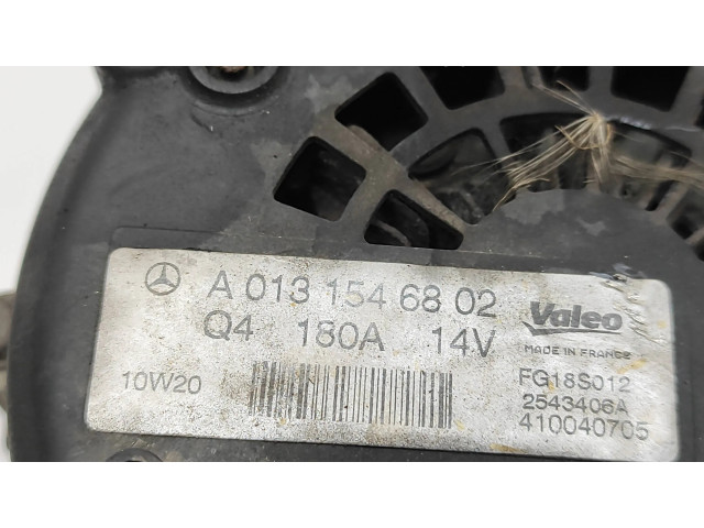 Генератор A0131546802, 2543406A   Mercedes-Benz E W212 2.2     