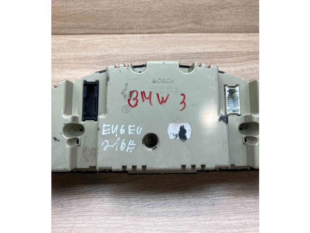 Přístrojová deska  BMW 3 E46 1998 6932924, 0263639144  