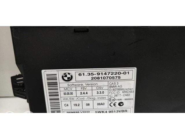 Řídící jednotka 7811700, 9147220   BMW 3 E90 E91 2007