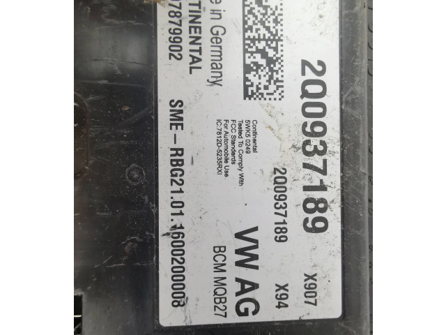 Блок комфорта 2Q0937189   Volkswagen Polo VI   