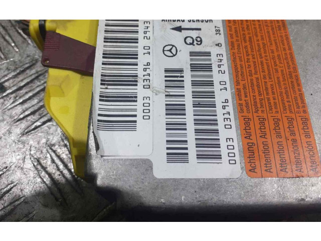 Блок подушек безопасности 0285001373   Mercedes-Benz C W203