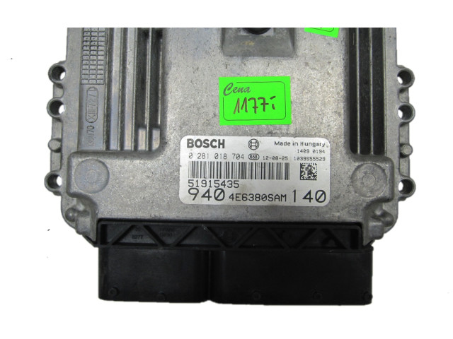 Řídící jednotka 0281018704, 51915435   Alfa Romeo Giulietta 2012