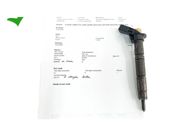 Форсунка A6420701387, 071201    Mercedes-Benz R W251 для дизельного двигателя 642950 3