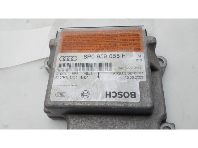 Блок подушек безопасности 8P0959655F   Audi A3 S3 8L