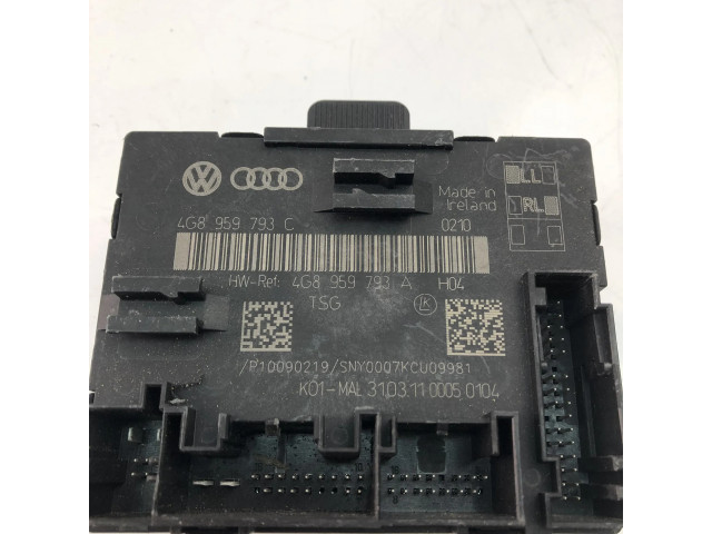 Блок управления 4G8959793C   Audi A6 C7