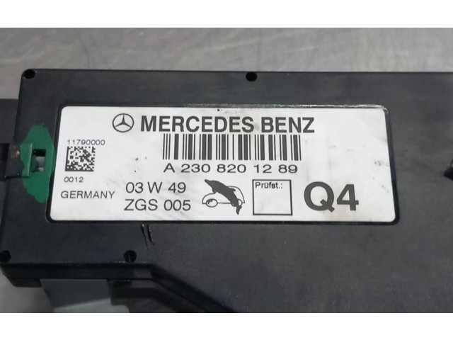Řídící jednotka A2308201289   Mercedes-Benz SL R230 