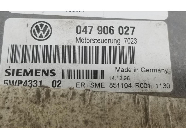 Řídící jednotka 047906027   Seat Arosa 1999