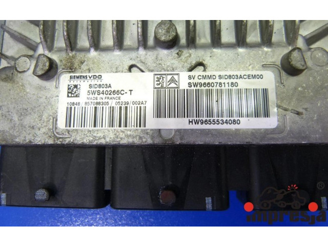 Řídící jednotka IMPRK573033   Peugeot 407 2005
