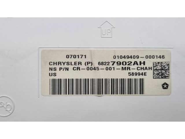 Přístrojová deska  Chrysler Pacifica 2018 P68227902AH, 68227902AH  