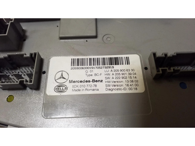 Блок комфорта A2059006360, A2059013904   Mercedes-Benz GLC X253 C253   