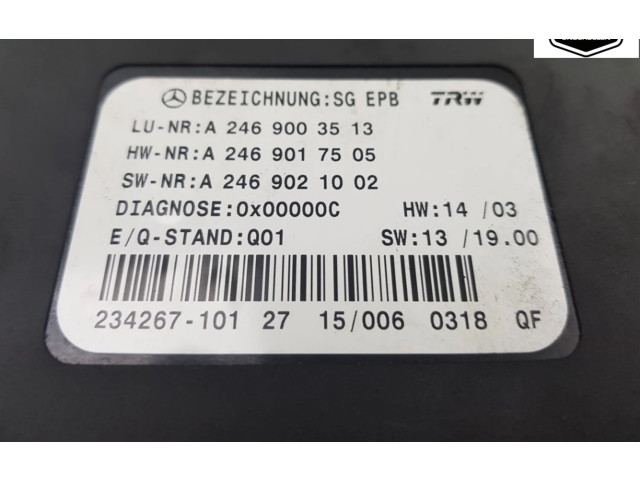 Блок подушек безопасности A2469021002   Mercedes-Benz CLA C117 X117 W117