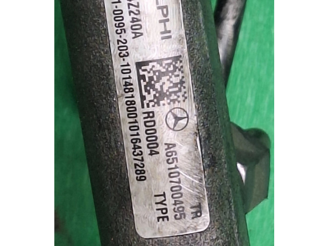 Vstřikovací lišta A651070049, RD0004   Mercedes-Benz C W204    651 