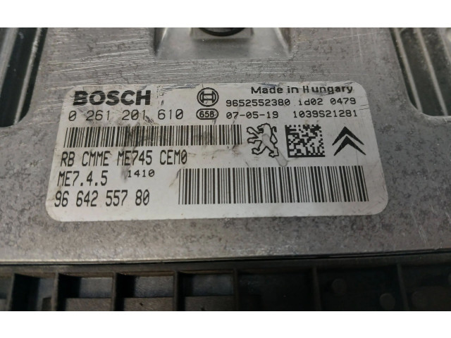 Řídící jednotka 9664255780, 9652552380   Peugeot 307 CC 2007