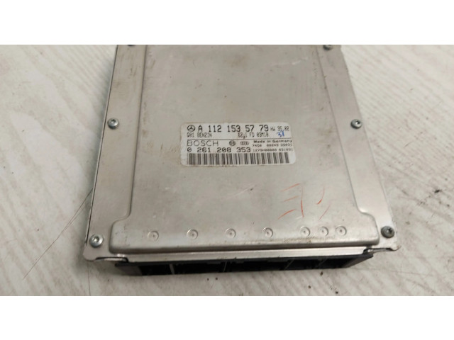 Řídící jednotka A1121535779, 0261208353   Mercedes-Benz ML W163 2004