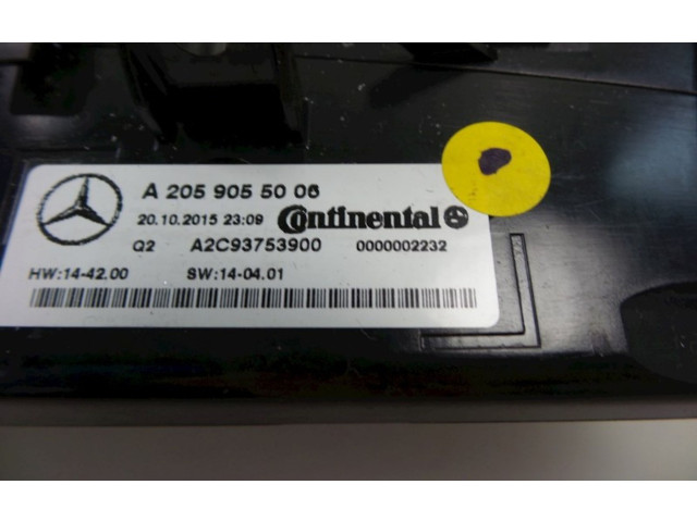 Блок управления климат-контролем A2059055006, A2059055006   Mercedes-Benz C W205