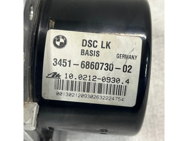 Jednotka ABS 6860730, 10021209304   BMW 3 F30 F35 F31 2012